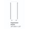 Luxor RECLAIM Acoustic Room Dividers - Expansion Panel in Misty Gray RCLM2466ZMG - alternate 2